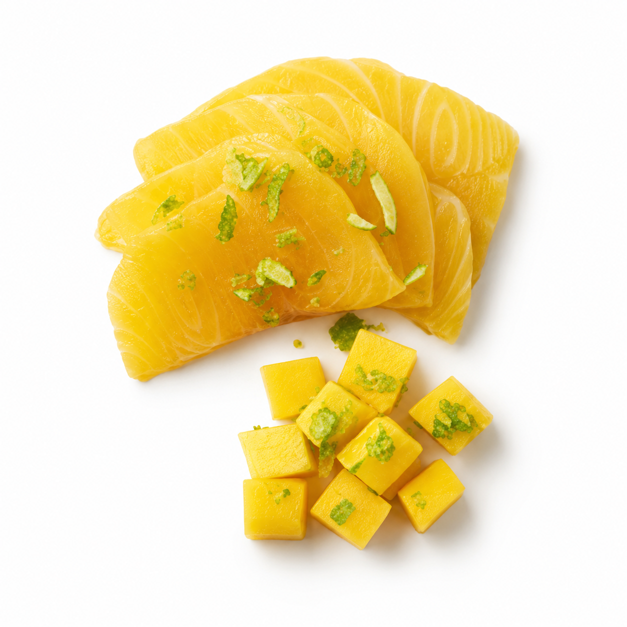 Saumon Fumé Mangue & Citron Vert